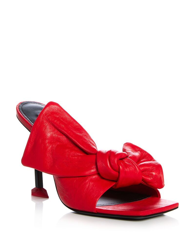 ジバンシー レディース シューズ サンダル Givenchy Womens Boudoir Bow Mule Sandals Vermillon