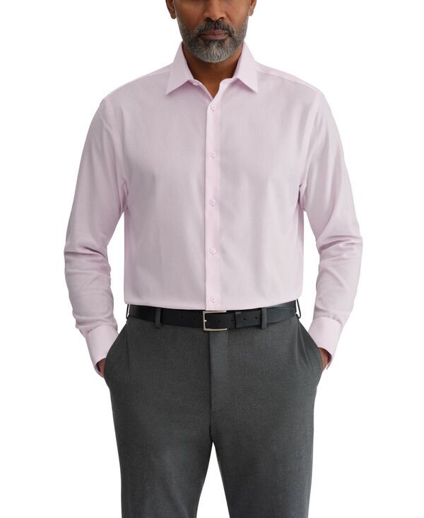 カルバンクライン メンズ トップス シャツ レギュラーフィット コットン Calvin Klein Mens Refined Cotton Stretch Shirt Regular Fit Pink ピンク