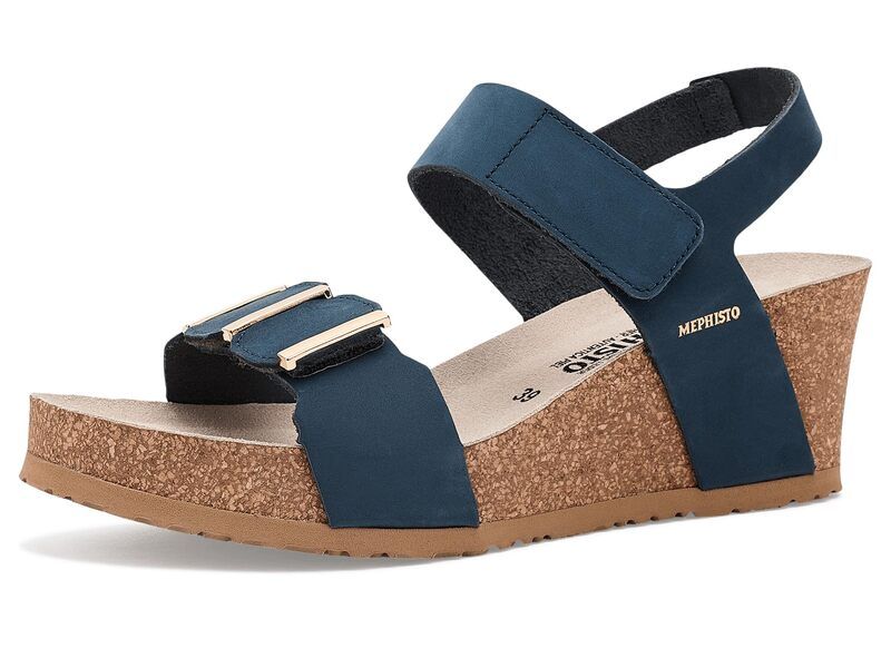 メフィスト レディース シューズ ブーツ・レインブーツ Mephisto Leonore Navy ネイビー