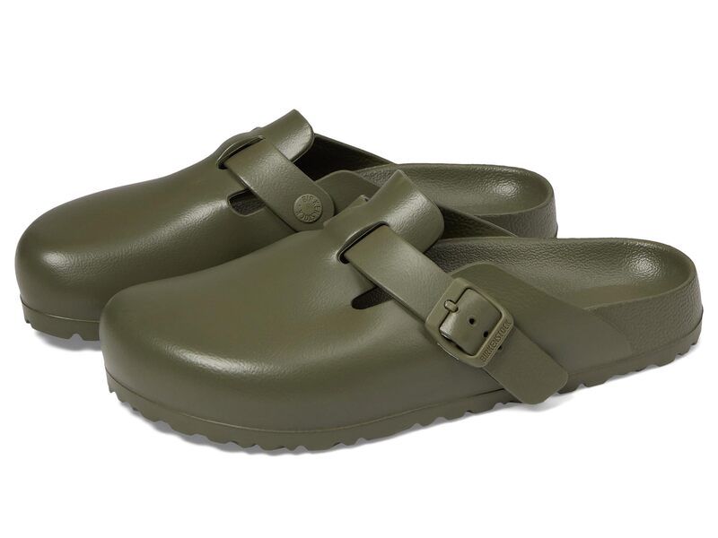 ビルケンシュトック メンズ シューズ サンダル Birkenstock Boston EVA Essentials Khaki カーキ