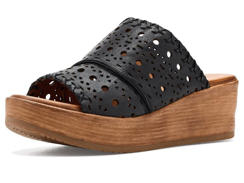 ミズムーズ レディース シューズ ヒール サンダル Miz Mooz Wesley Wedge Sandals Black ブラック