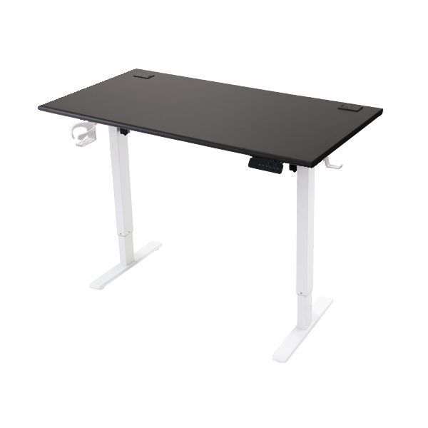 昇降デスク 電動 ハイグレードモデル PSE適合 120cm 1200mm 動荷重約100kg 静荷重約180kg スタンディングデスク 上下昇降 デスク 高さ調整 エルゴノミクス 昇降式デスク a99(天板:120,ブラック)(脚色:ホワイト) 27,286円