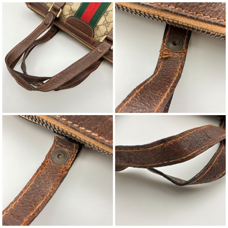 GUCCI オールドグッチ ミニボストンバッグ シェリーライン GG GUCCI オールドグッチ ミニボストンバッグ シェリーライン GG