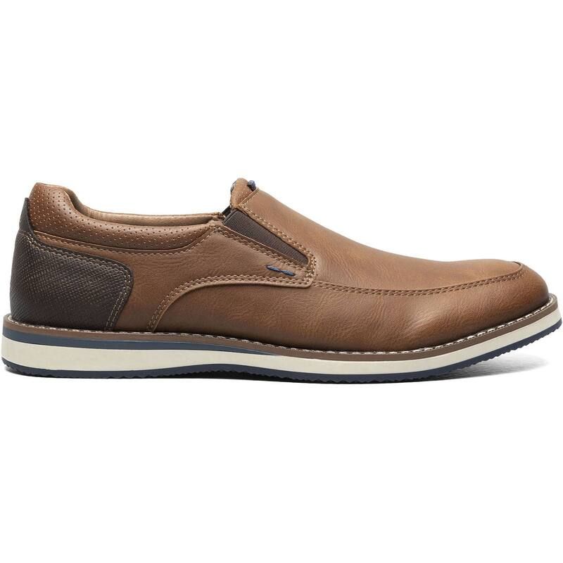 ノンブッシュ レディース シューズ オックスフォード Nunn Bushyde II Mens Moc Toe SlipOn Shoes Black ブラック