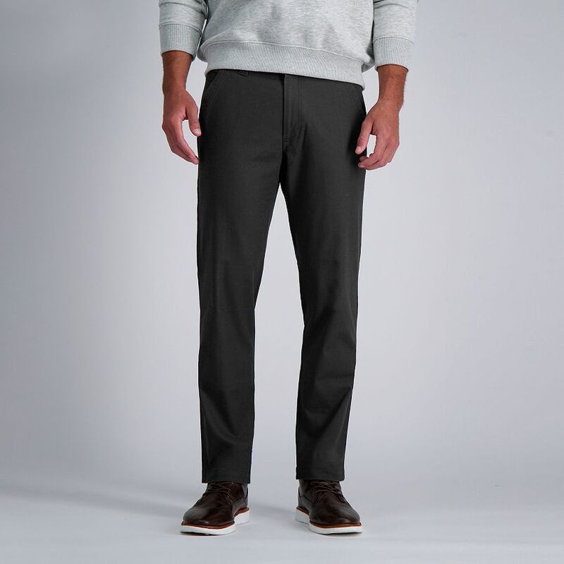 ハガー メンズ ボトムス カジュアルパンツ Mens Haggar Work to Weekend Canvas Utility Pants Dark Grey グレー
