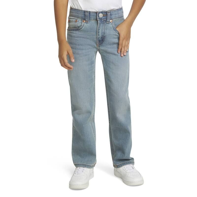リーバイス レディース ボトムス デニムパンツ ジーンズ Boys 420 Levis 514 Straight Fit Performance Jeans Found