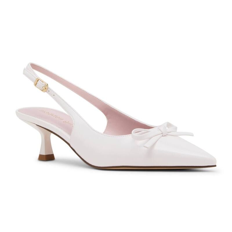 マッデンガール レディース シューズ パンプス ヒール Womens Madden Girl Vogue Kitten Heels White Pat ホワイト