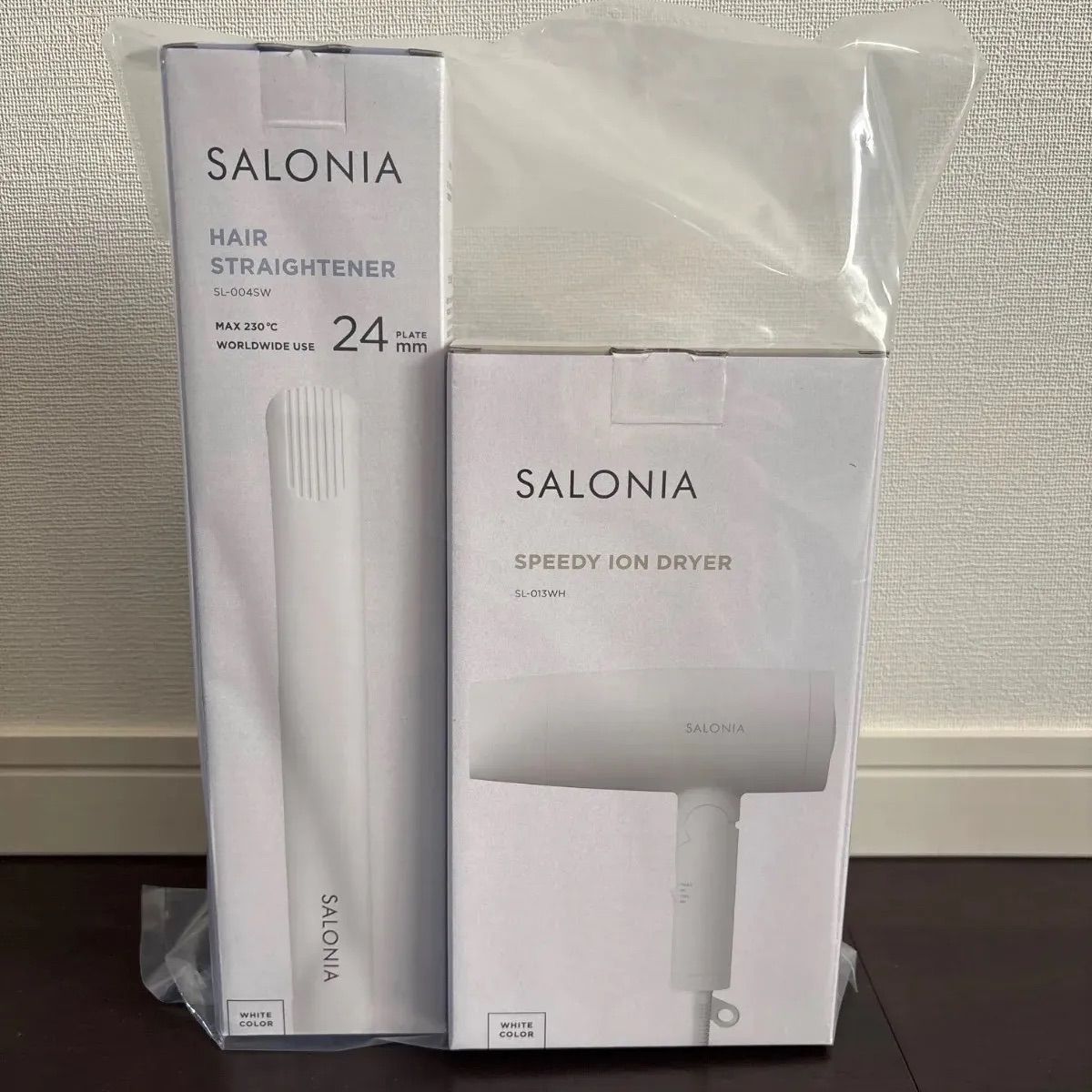 新品セット】SALONIA サロニア スピーディーイオンドライヤー 