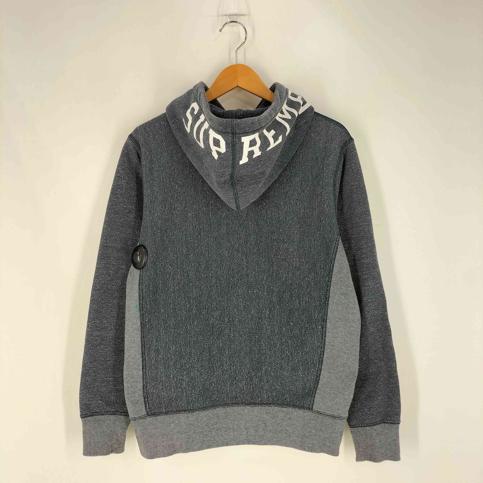 シュプリーム Supreme Heather Pullover Hoodie フードロゴ 霜降り 