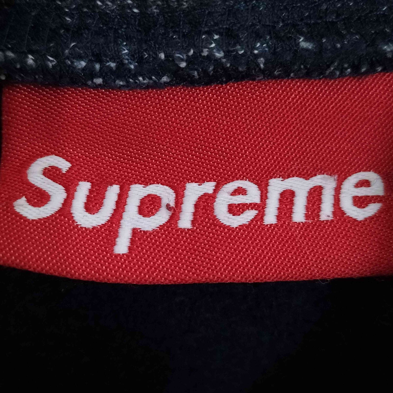 シュプリーム Supreme Heather Pullover Hoodie フードロゴ 霜降り 