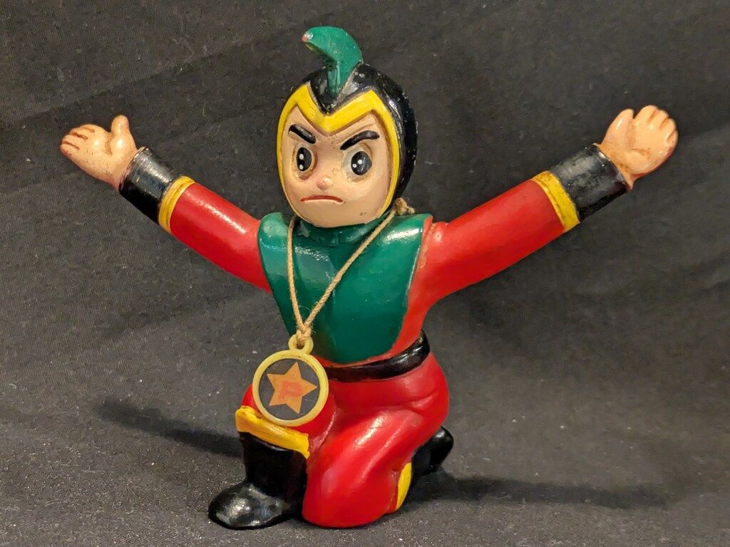 江崎グリコ VINソフビ 遊星少年パピィ 80mm