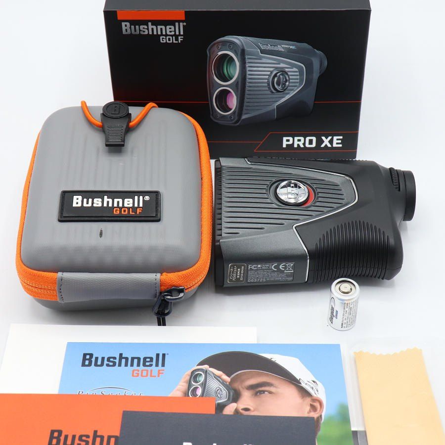 美品】Bushnell PINSEEKER PRO XE JOLT ゴルフ用レーザー距離計