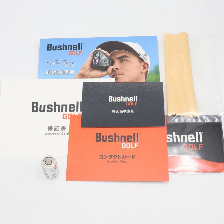 美品】Bushnell PINSEEKER PRO XE JOLT ゴルフ用レーザー距離計
