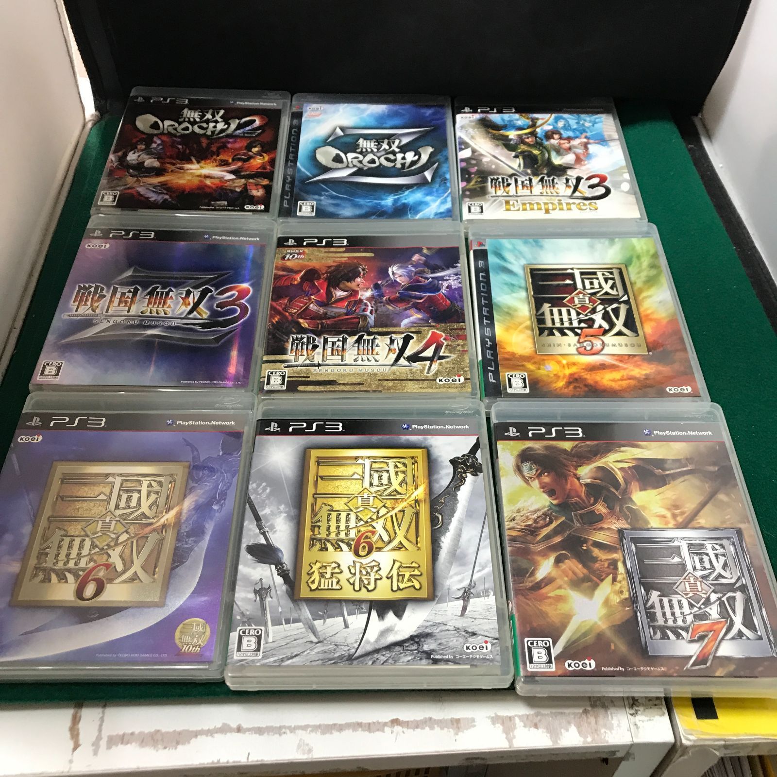 6322 PS3ソフト 無双シリーズ 9本まとめ売り【中古】 - メルカリ