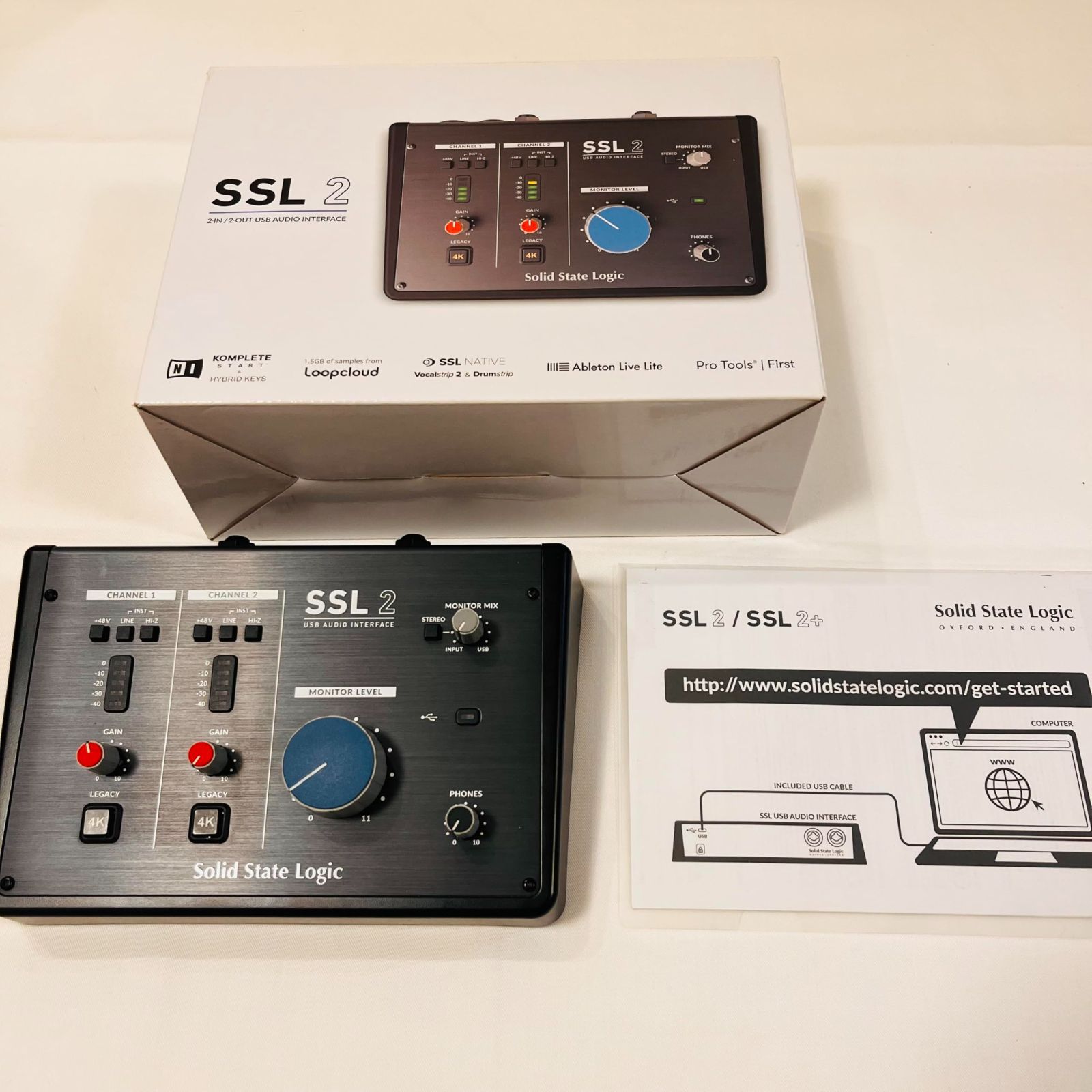 Solid State Logic (SSL) ソリッド・ステート・ロジック/SSL 2 オーディオインターフェース　No2987