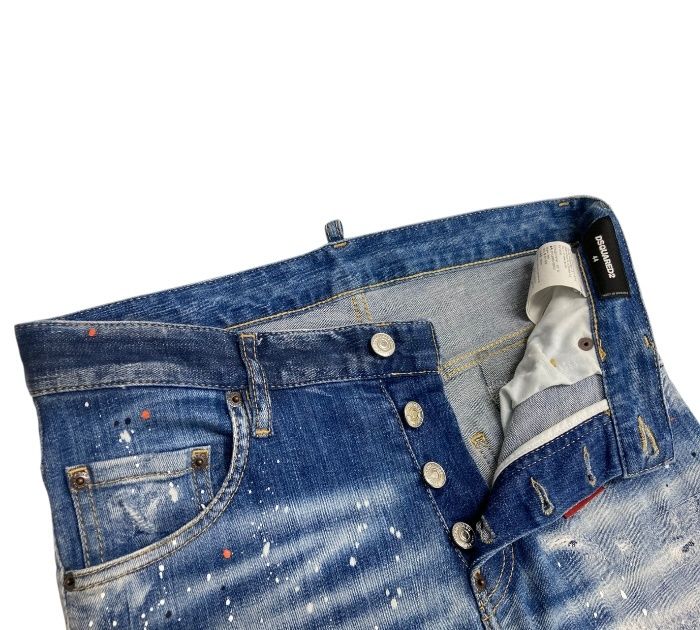 DSQUARED2/ディースクエアード/ダメージペインター加工/デニムパンツ