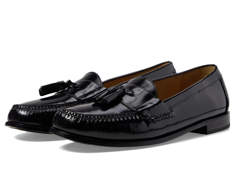 コールハーン メンズ シューズ スリッポン・ローファー Cole Haan Pinch Tassel Black ブラック