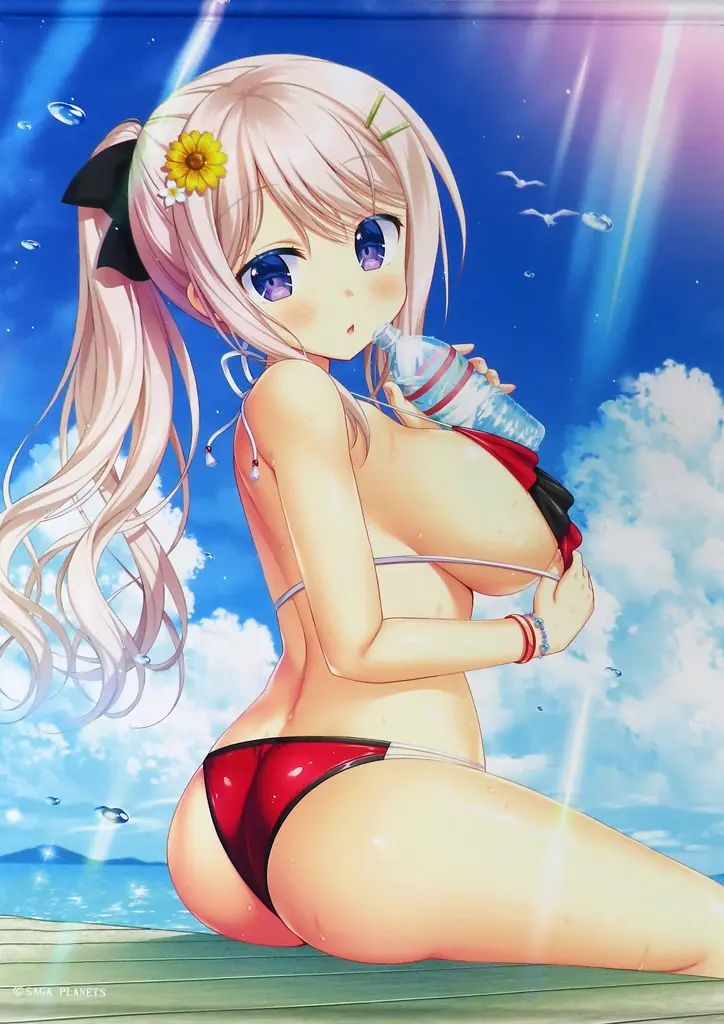【中古】タペストリー 有瀬あてな Enjoy Summer B1タペストリー 「AMBITIOUS MISSION」 SAGA PLANETS SUMMER FES 通販限定