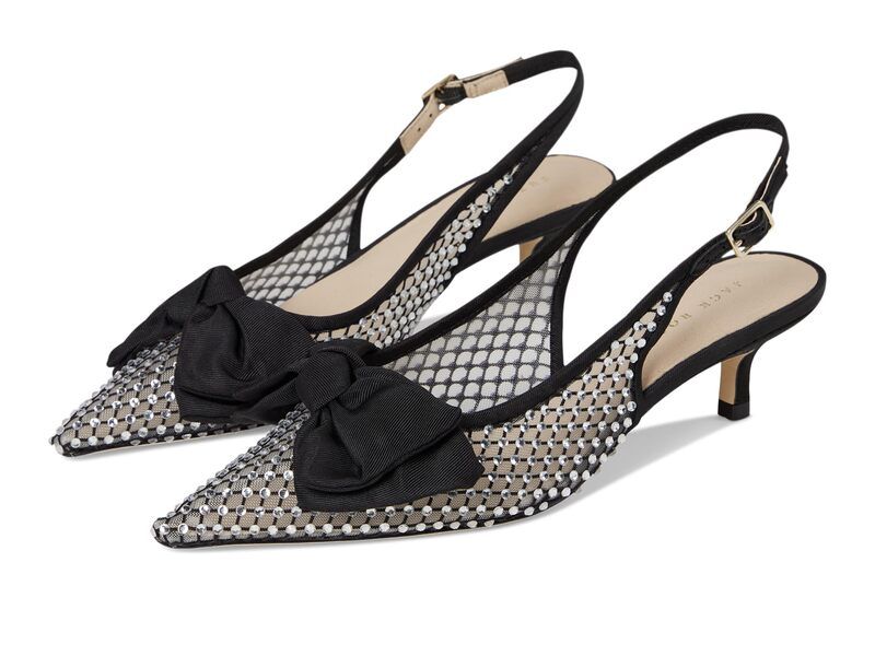 ジャックロジャース レディース シューズ ヒール Jack Rogers Debra Jeweled Slingback BlackBlack ブラック