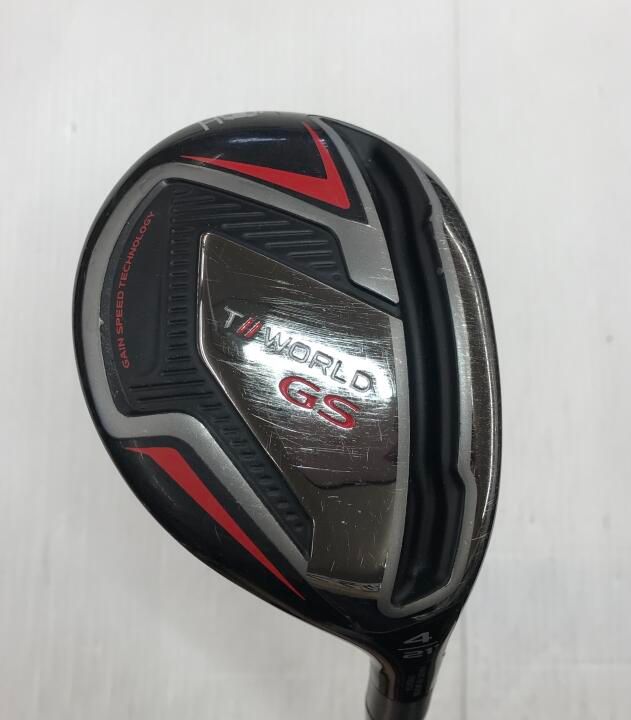 ホンマゴルフ　TOUR WORLD GS　21度　SPEEDTUNED 48　SRフレックス　ユーティリティ　中古【最短即日発送】