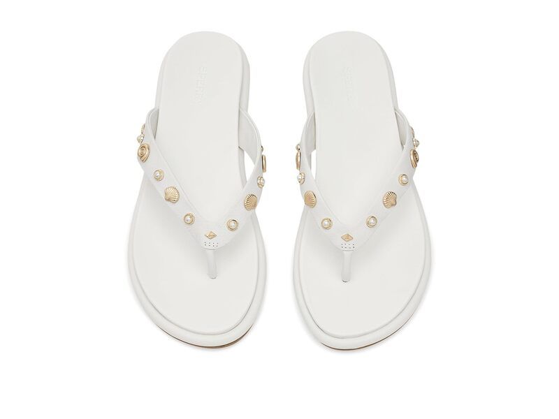 スペリー レディース シューズ サンダル Sperry Isla Thong Other White ホワイト