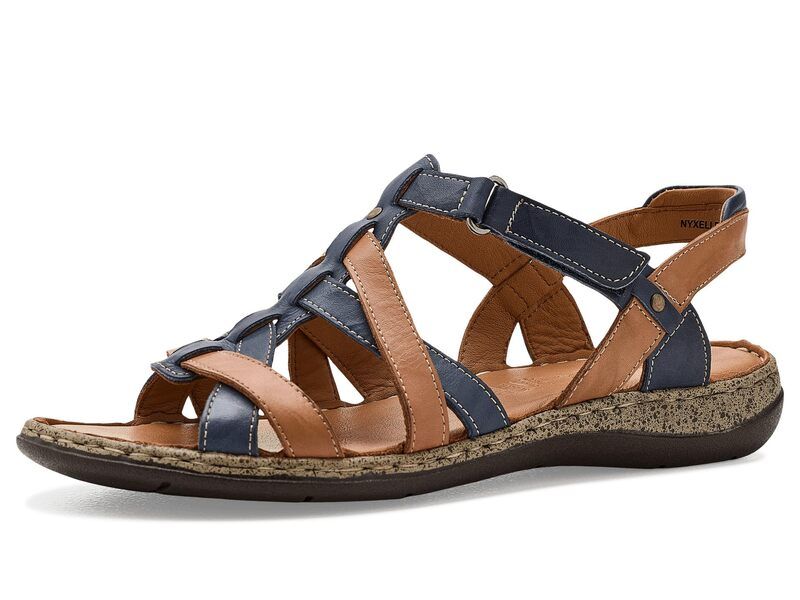 スプリングステップ レディース シューズ サンダル Spring Step Nyxelle Navy Multi ネイビー