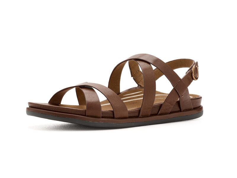 エイトレックス レディース シューズ サンダル Aetrex Piper Adjustable Quarter Strap Sandals Coffee コーヒー