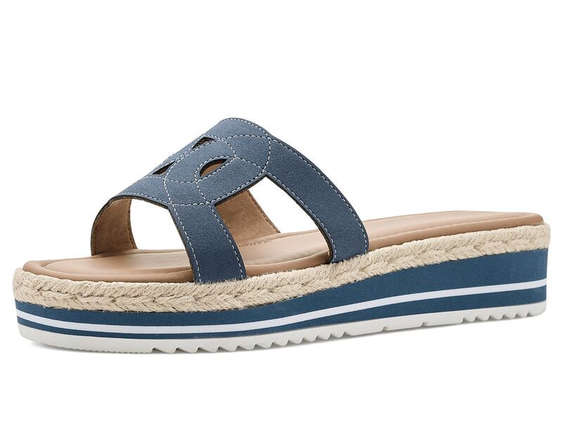 ジュルネ コレクション レディース シューズ サンダル Journee Collection Rosalinda Denim デニム