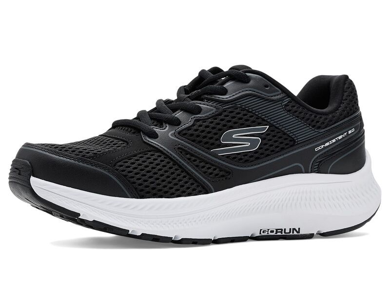 スケッチャーズ レディース シューズ スニーカー Skechers Go Run Consistent Mapleton BlackWhite ホワイト