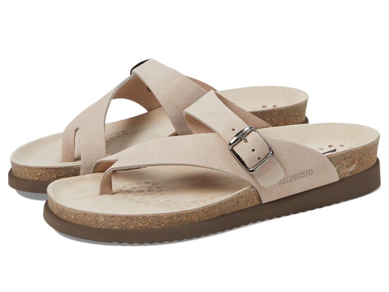 メフィスト レディース シューズ サンダル Mephisto Helen Sand Suede サンド
