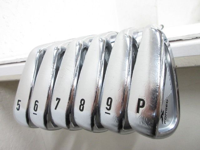 【中古】アイアンセット キャロウェイ X-FORGED STAR 2021 NSPRO850GH(リシャフト) 6本セット R 23アイアンセットスチールシャフト おすすめ メンズ 右 [3529]