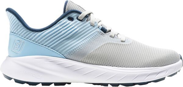 フットジョイ レディース シューズ スニーカー FootJoy Womens Flex Golf Shoes 2025 GreyBlueWhite ホワイト