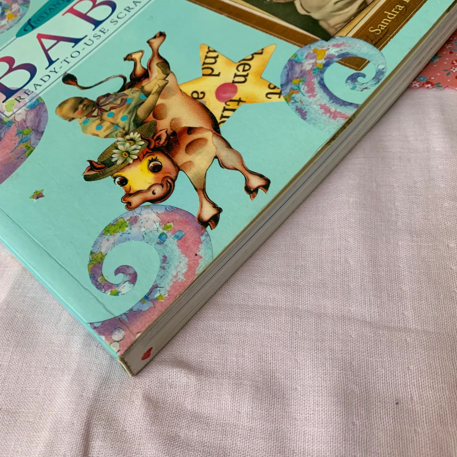 海外 ヴィンテージ風 洋書 スクラップブック ジャンクジャーナル