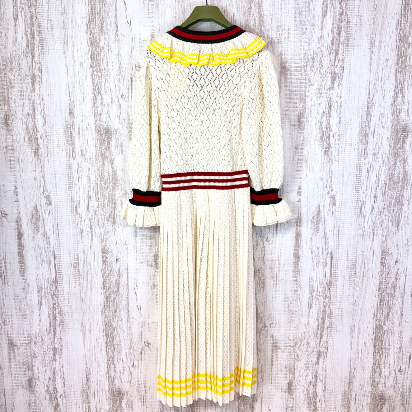 新品未使用 美品 GUCCI × adidas グッチ アディダス コラボ フリル
