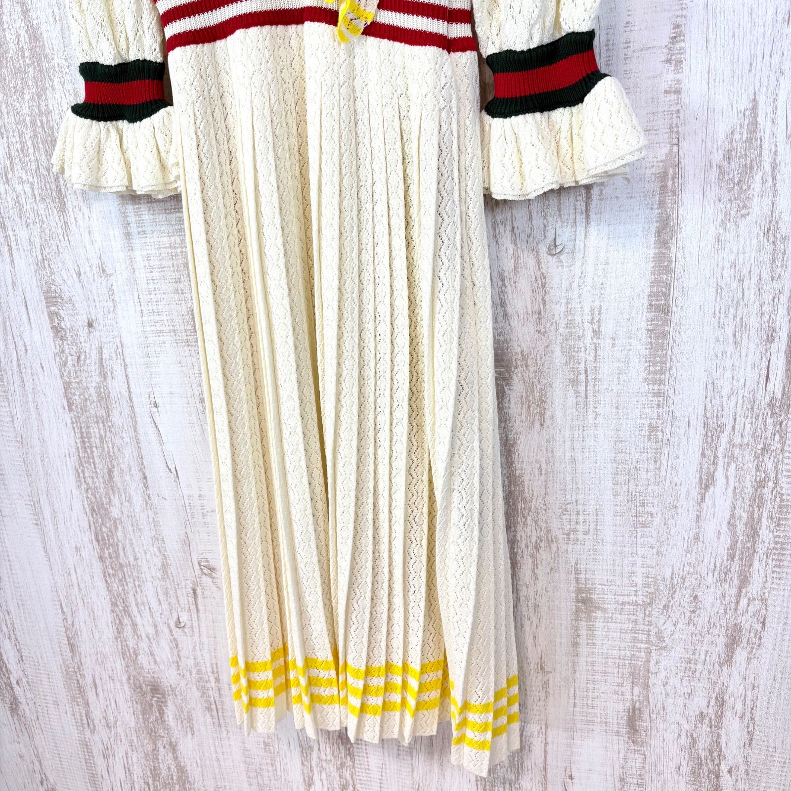 新品未使用 美品 GUCCI × adidas グッチ アディダス コラボ フリル