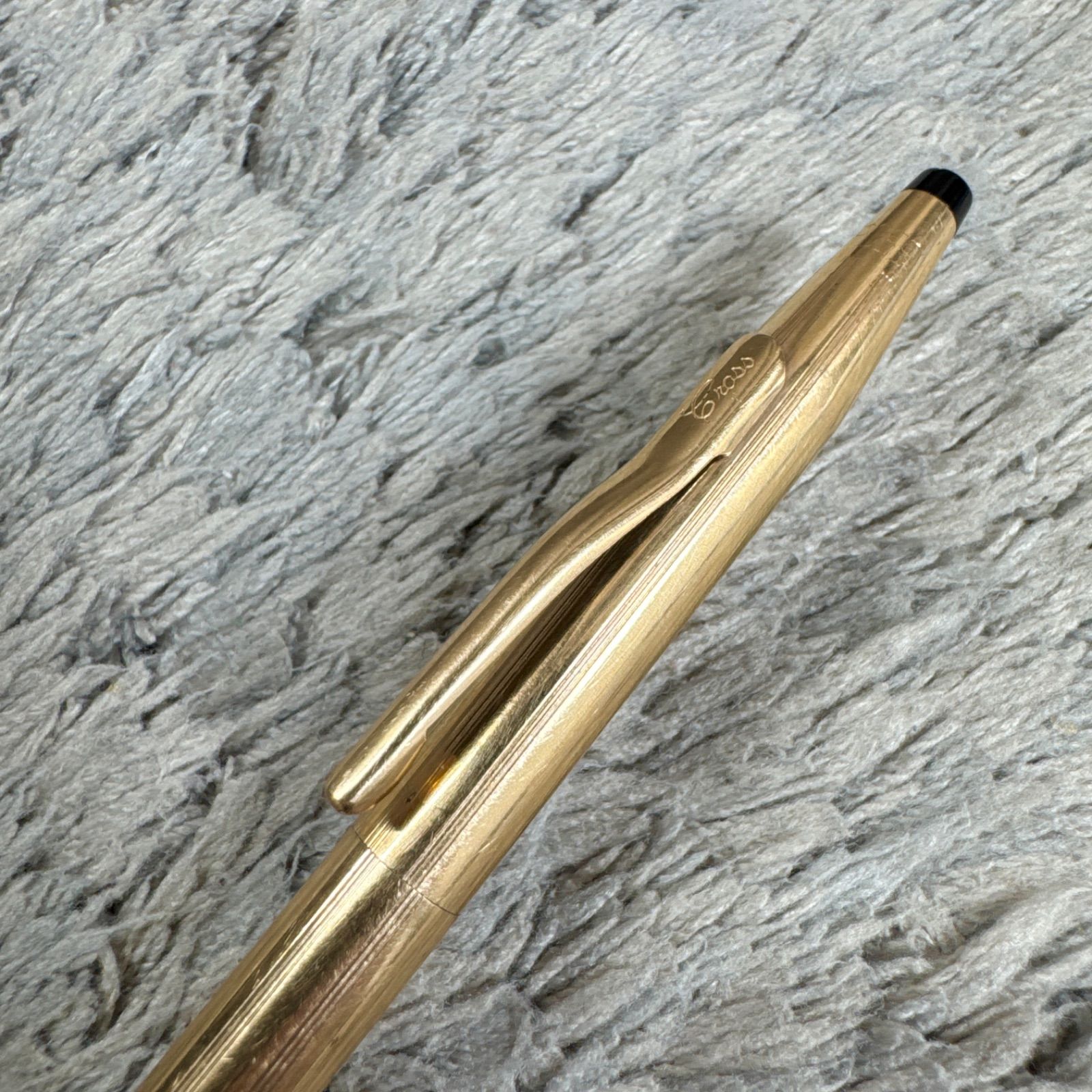 CROSS クロス 14KT ツイスト式 ボールペン ゴールド - メルカリ