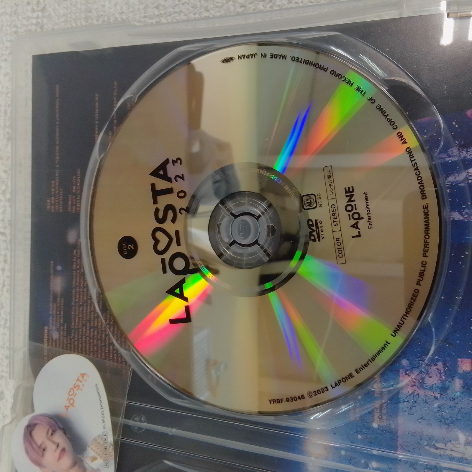 ☆LAPOSTA 2023（DVD）＆2025（Blu-ray）2点セット《HV18L》51752