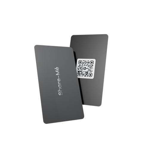 - タッチで瞬時にデジタル名刺やSNSを共有 - スマート名刺「Share-Me」｜ShareCard（シェアカード）ブラックｍａ