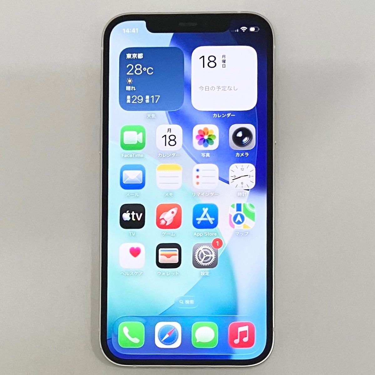 訳あり】iPhone12 128GB ホワイト SIMフリー - メルカリ