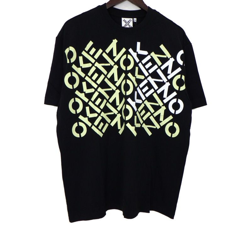 ケンゾー KENZO 【 Monogram Print T-Shirt FC55TS2084SK 】 モノグラム プリント 半袖 Tシャツ 50460