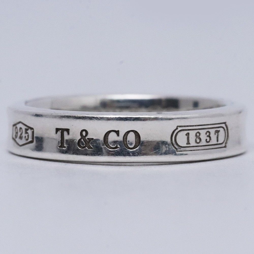 9号 TIFFANY&CO. 1837ナローリング シルバー - メルカリ 9号 TIFFANY&CO. 1837ナローリング シルバー - メルカリ