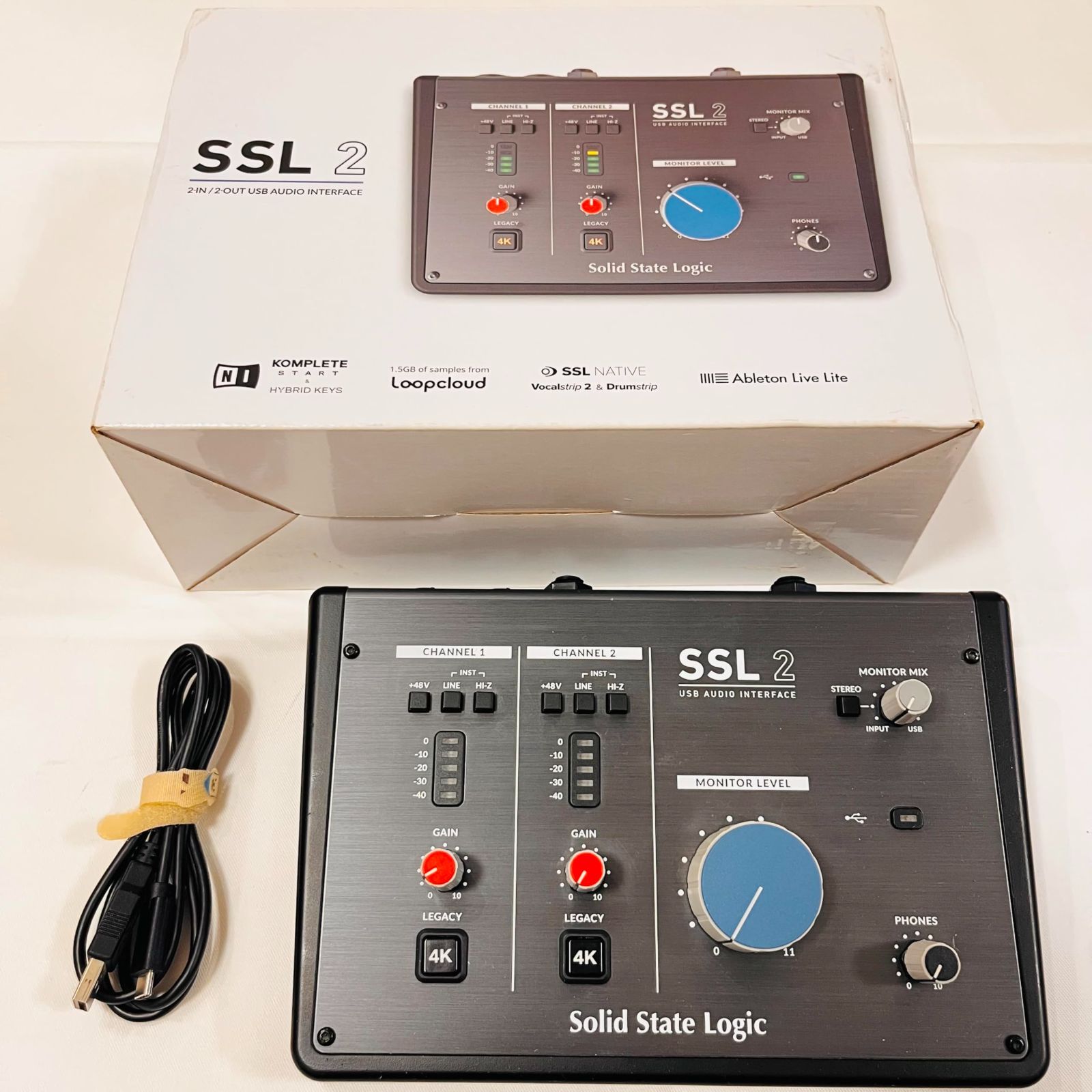 Solid State Logic (SSL) ソリッド・ステート・ロジック/SSL 2 オーディオインターフェース　No2991