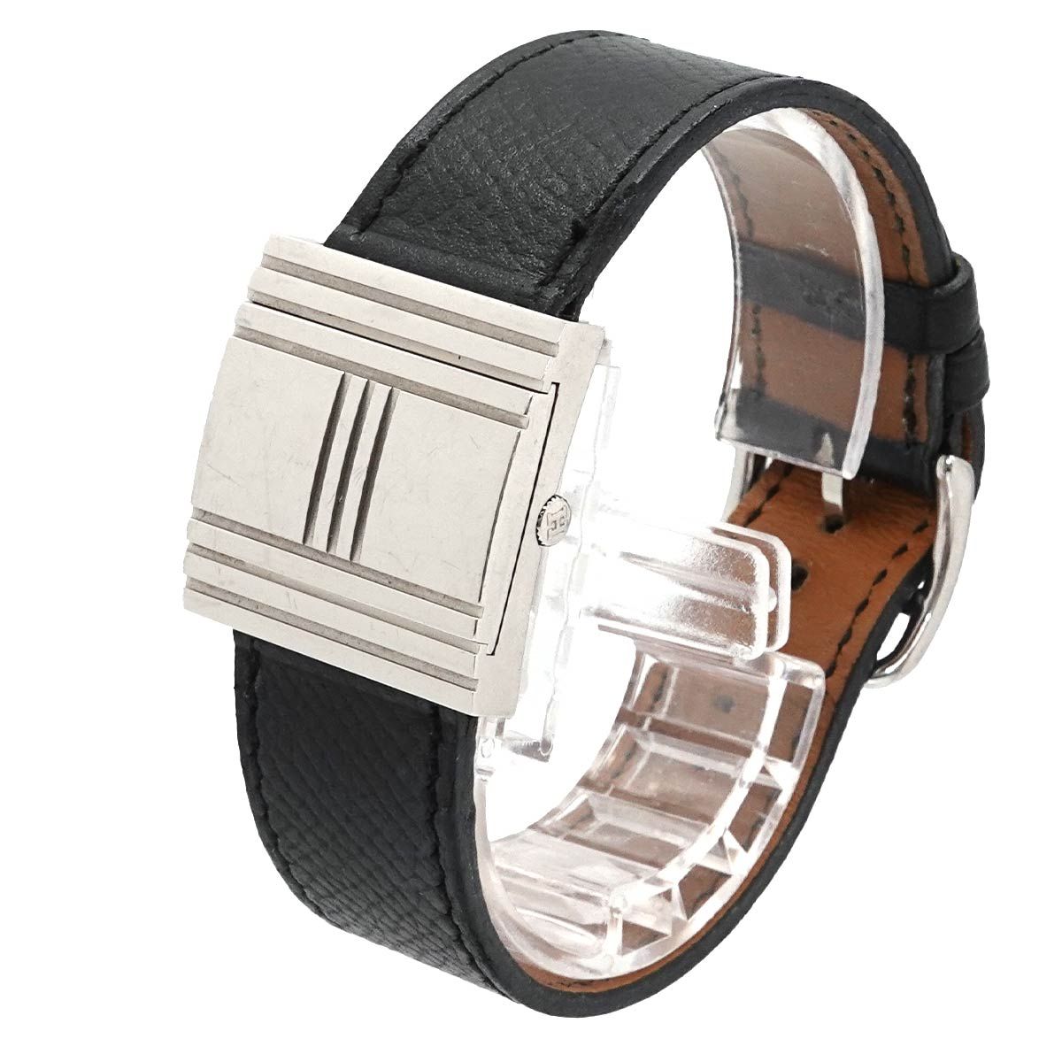 T102 エルメス グリザード GL1.510 クォーツ 箱ギャラ付き エルメス HERMES グリザード GL1 510 レディース 腕時計 ブラック