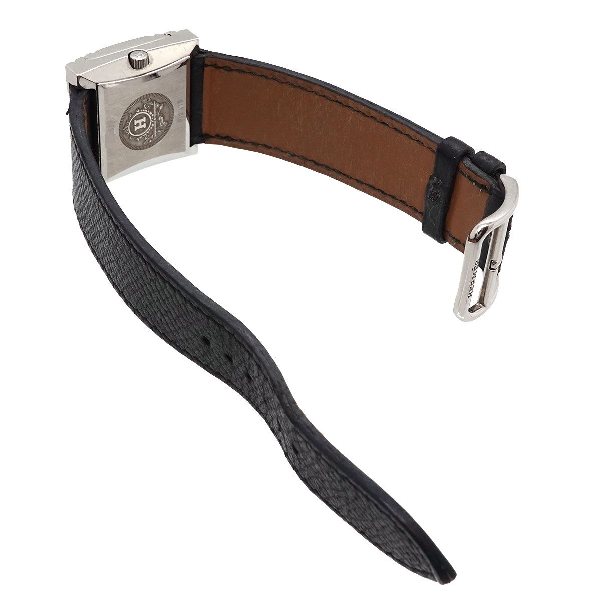 エルメス HERMES グリザード GL1 510 レディース 腕時計 ブラック