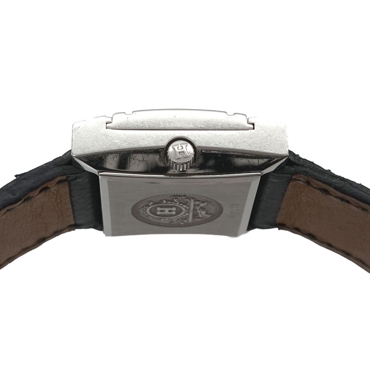 エルメス HERMES グリザード GL1 510 レディース 腕時計 ブラック