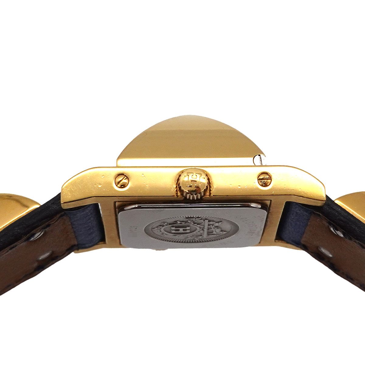 モ*ー様 HERMES METEOR レディース腕時計 ゴールドコンビ メテオー