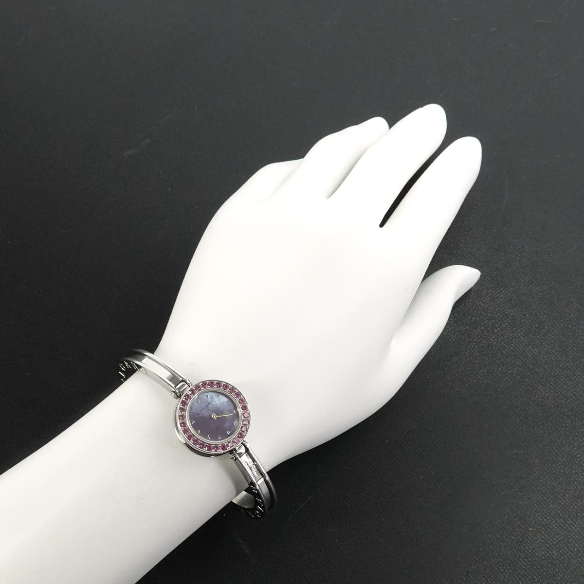 ブルガリ BVLGARI ビーゼロワン BZ22S バングル ウォッチ レディース 