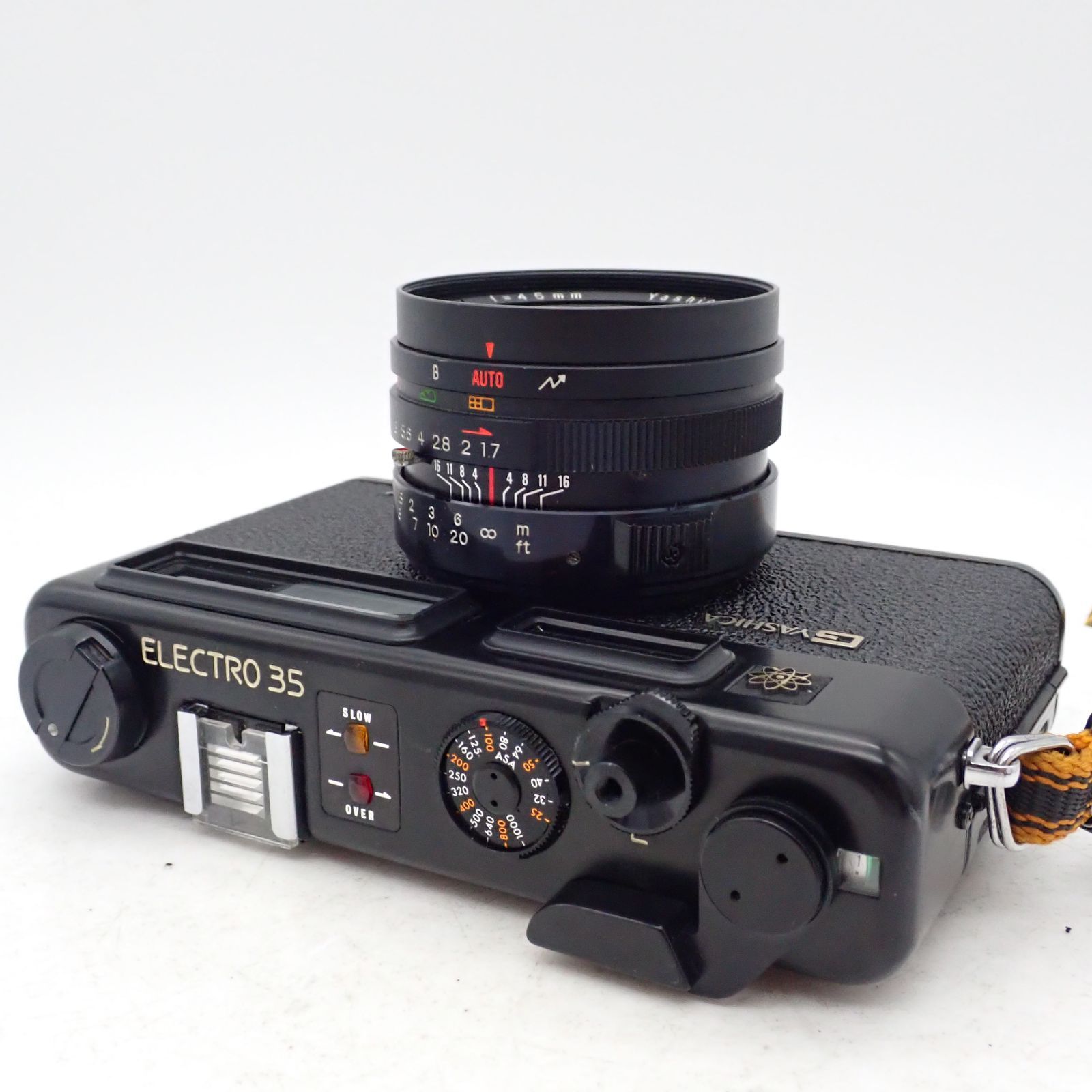 美品 YASHICA ELECTRO エレクトロ 35 GTN ブラック COLOR-YASHINON DX