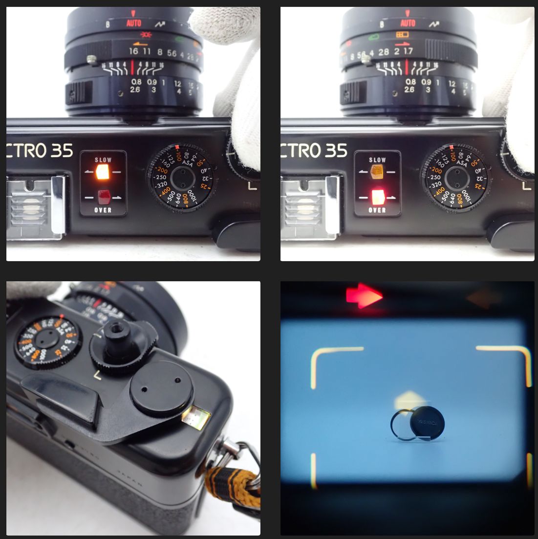 美品 YASHICA ELECTRO エレクトロ 35 GTN ブラック COLOR-YASHINON DX