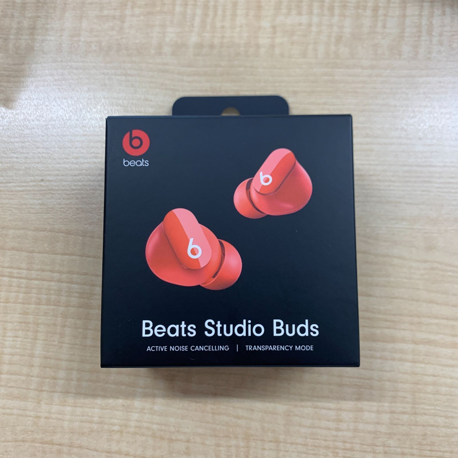 未開封】Beats Studio Buds レッド MJ503PA/A ワイヤレスイヤホン 未開封】Beats Studio Buds レッド MJ503PA/A ワイヤレスイヤホン